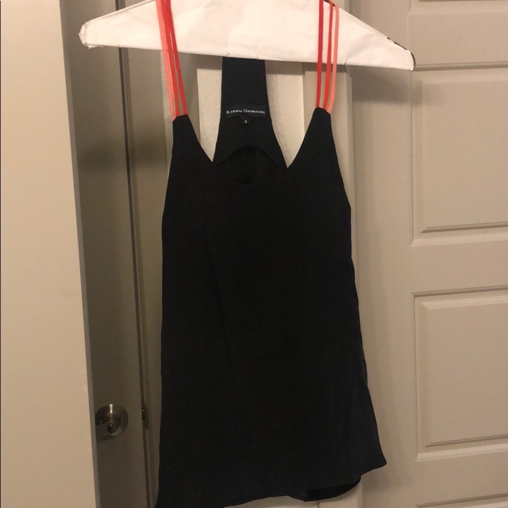 Karina Grimaldi silk tank